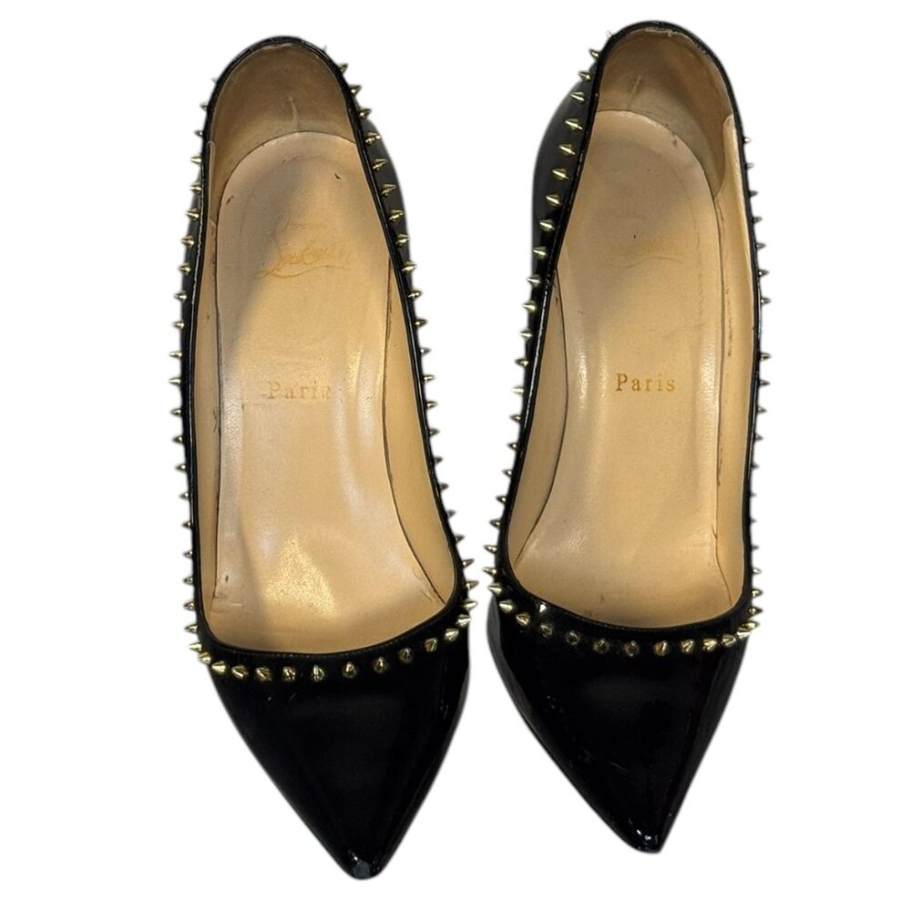 Christian Louboutin 100 Anajalina Spike Leather Christian